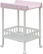 Prebaľovací pult Scarlett Spájka Slon ružový