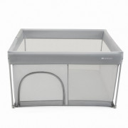 Ohrádka pre deti skladacia Ziki Light Grey Kinderkraft