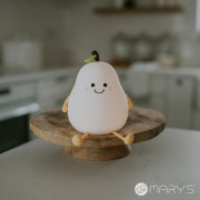 LED silikónová nočná lampička Rgb - hruška Mary's