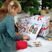 Magnetická kniha Vianoce – Christmas Magnetic Book Edukid