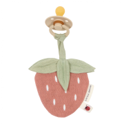 Prívesok na cumlík Jahoda Little Dutch