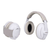 Chrániče sluchu 2v1 Baby & Junior 0-12r White Dooky