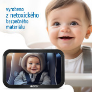Spätné zrkadlo na dieťa na zadnú opierku Sipo