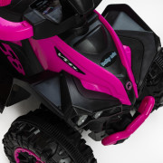 Detské odrážadlo Baby Mix Mega s vodiacou tyčou modré