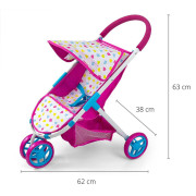 Detský golfový kočík pre bábiky Milly Mally Susie