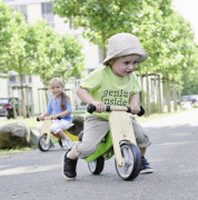 Nicko Dřevěné odrážedlo 2v1 mini - zelené - poškozený obal