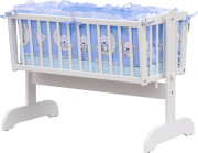 Kolíska s kompletnou výbavou Scarlett Toro - modrá