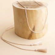 Hodvábna šnúrka k rolničkám - staroružová