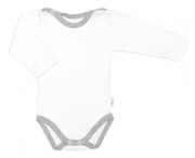 Rebrovaná sada Star 5D šedobiela Baby Nellys