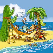 Mini hra pre deti Čarodejnícky duel ABC Haba