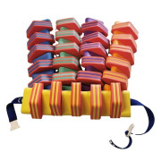 Penový plavecký pás 1 000 mm červený pruh Matuška