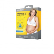 Nočná tehotenská a dojčiaca podprsenka Keep Cool™ Biela Medela