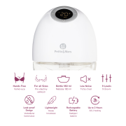 Odsávačka materského mlieka elektrická handsfree Gaia Duo Petite & Mars