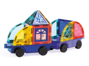 Magnetická stavebnica s autami 63 ks Ľudí