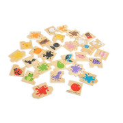 Didaktické puzzle Farby Bigjigs Toys