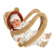 Realistická bábika Joel & Joelle bábätko so zvukmi a mäkkým látkovým telom Llorens