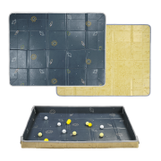 Hracia podložka penová s loptičkami Blue Yellow Taf Toys