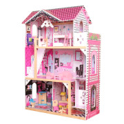 Domček pre bábiky drevený 82 x 33 x 118 cm