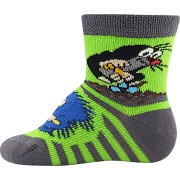 Ponožky dojčenské Krtko obrázkové mix pre chlapcov (3 páry)