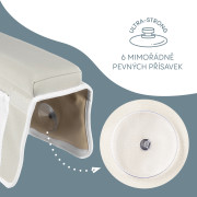 Podložka lakťová na okraj vane Grey Zopa