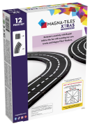 Magnetická stavebnica Xtras Roads 12 dielov Magna Tiles