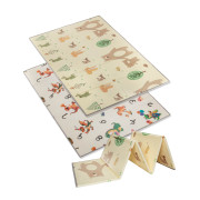 Multifunkčná penová skladacia podložka obojstranná 200 x 150 cm Forest Zopa