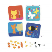 Djeco Koláže z plsti - sladká príroda