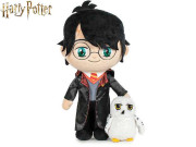 Plyšový Harry Potter stojaci s Hedvigou 29 cm