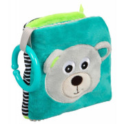 Plyšová knižka Medvedíci Canpol sivá