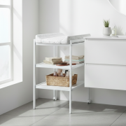 Pult prebaľovací drevený Lumi White Wood Petite & Mars