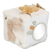 Kocka textilná s aktivitami Newborn Naturals Little Dutch