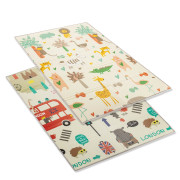 Multifunkčná penová skladacia podložka obojstranná 180 x 120 cm Savana Zopa