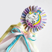 Detské pečiatky Aladine Stampo Birthday, 36 ks - Jednorožce