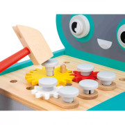 Drevený chodítko a vozík s náradím 38 ks BricoKids Janod