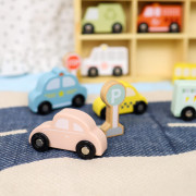 Dopravné prostriedky a značky Pastel 12 ks Tooky Toy