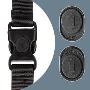 Zámok bezpečnostných pásov pre autosedačky Deluxe Black Zopa