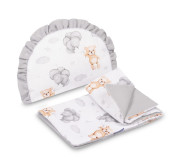 2D sada do kočíka, postieľky, kolísky mušelín/bavlna Sensillo