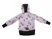 Detská Soft bunda Grey Blooms Emitex