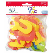 Písmená penové samolepiace 103 ks