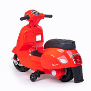 Detská elektrická motorka Vespa červená Baby Mix