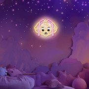 Dekoratívne LED neón Tlapková patrola - Skye