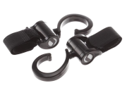 Háčiky na kočík 2 ks black Jané