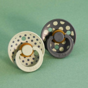 Cumlík z prírodného kaučuku Colour Polka 6 - 18 mesiacov Bibs