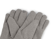 Dievčenské rukavice s kožušinou zateplené, dotykové