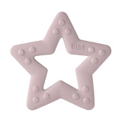 Silikónové hryzátko Baby Bitie Bibs Star-pink-plum