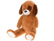 Pes plyšový 80 cm tmavo hnedý Plush Friends