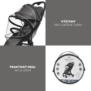 Moskytiéra na kočík univerzálna exclusive Black Zopa