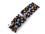 Traky- traky detské s potlačou 2,5 x 60 cm