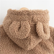 Dojčenská zimná mikinka s kapucňou New Baby Teddy Winter
