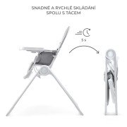 Stolička jedálenská Binci Kinderkraft